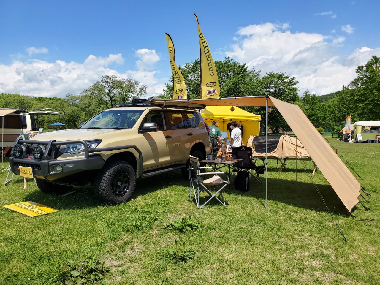 アウトドアパーク ㏌みちのく杜の湖畔公園に行ってきました～⛺🚙💨